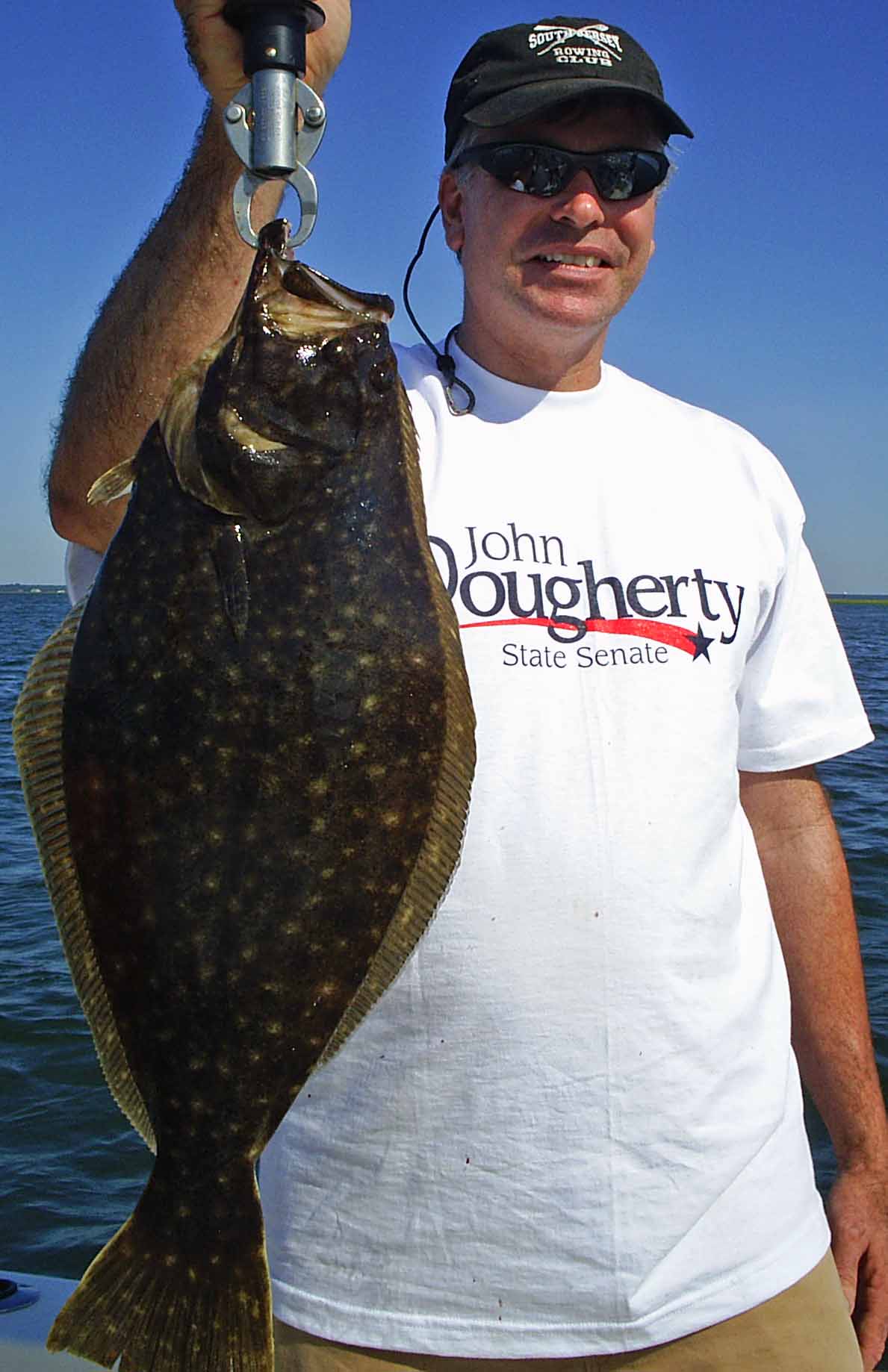 Flounder fishing in New Jersey