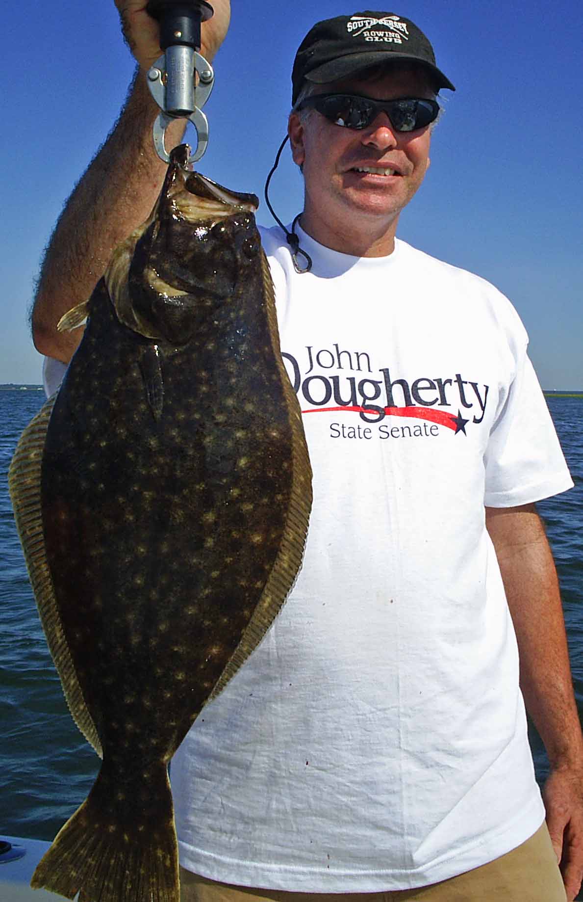 Flounder fishing in New Jersey