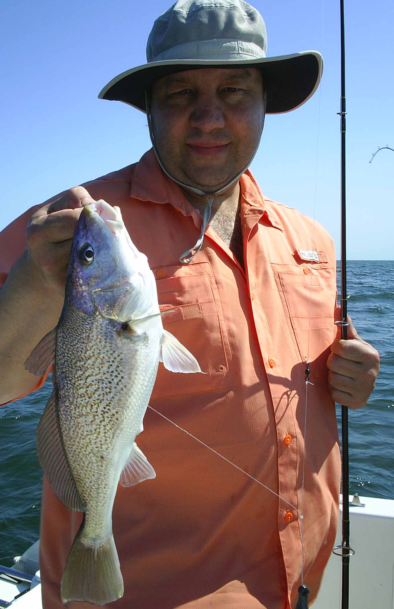 croakers right off the beach!