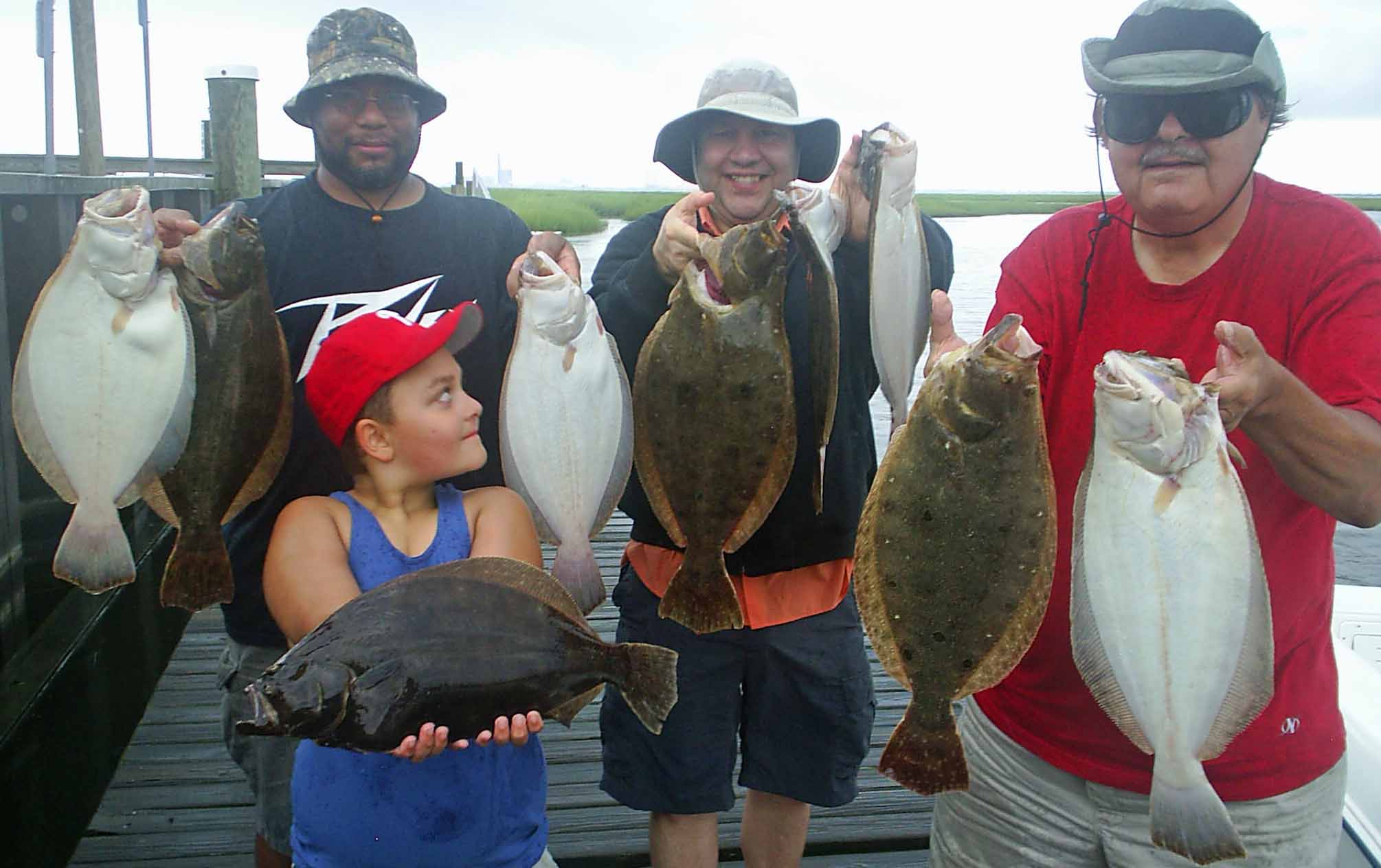 Flounder caught near Atlantic City, NJ