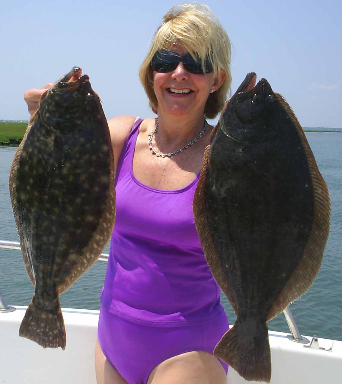 flounder, fluke, keepers