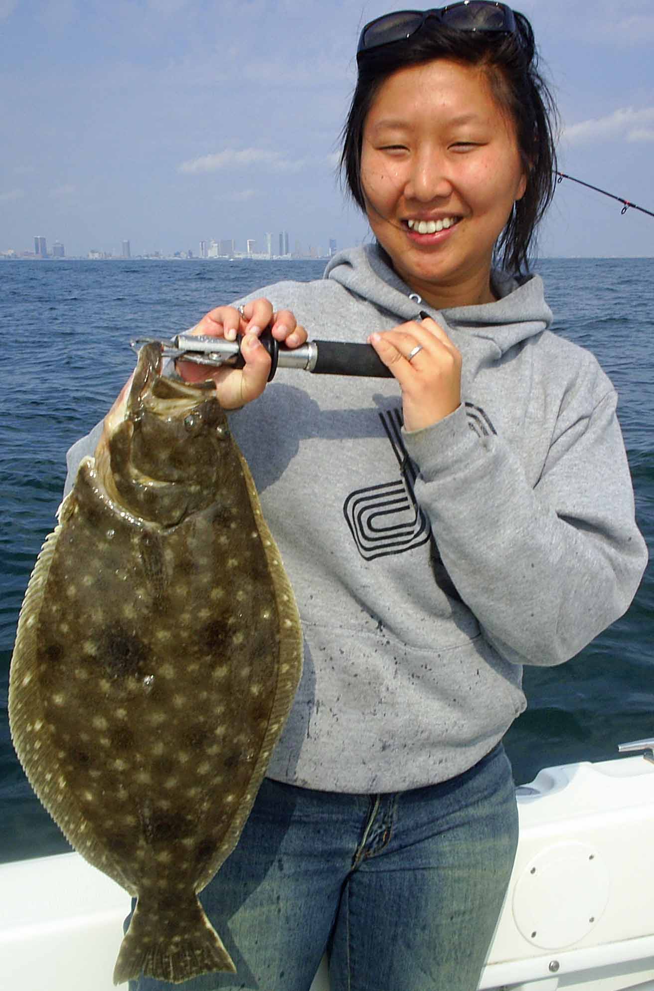 fluke, flounder in Southern New Jersey